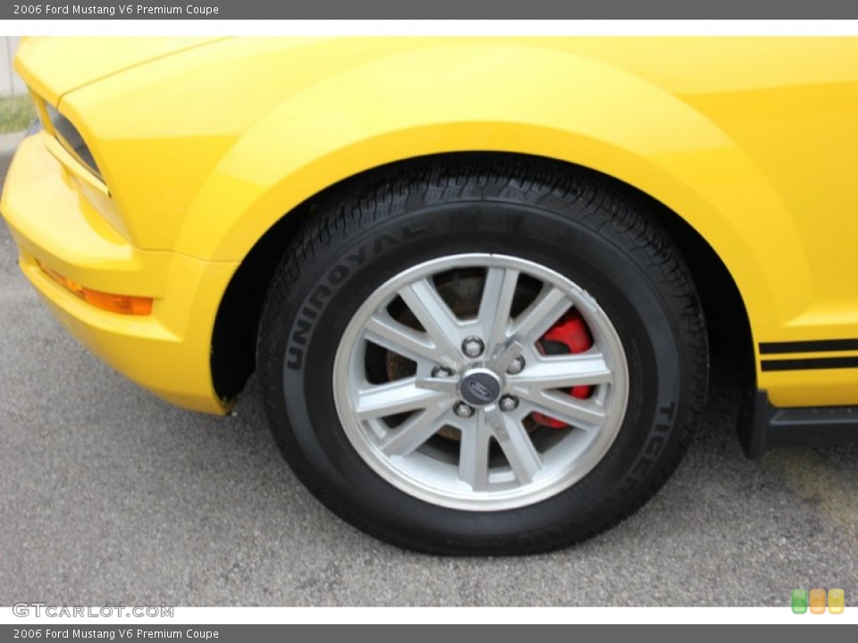 2006 Ford Mustang V6 Premium Coupe Wheel and Tire Photo #60540304