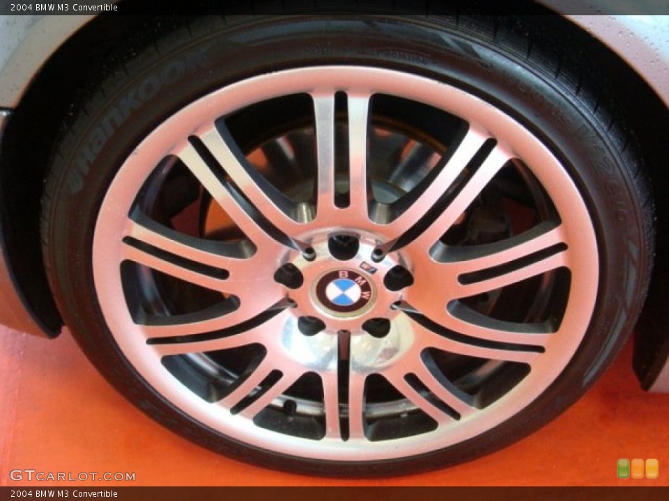 2004 BMW M3 Convertible Wheel and Tire Photo #60544175