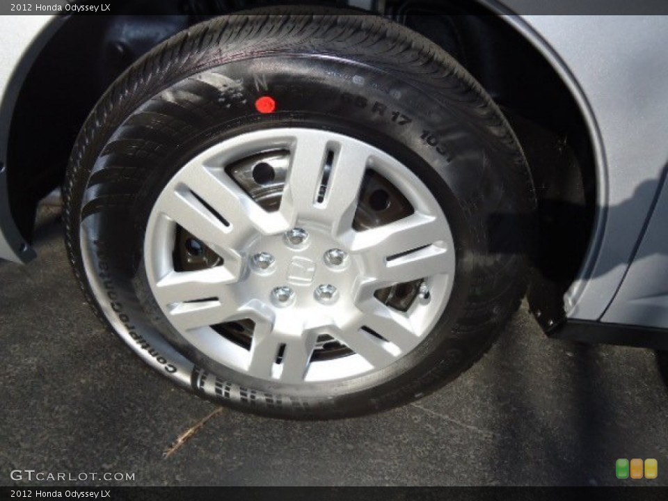 2012 Honda Odyssey LX Wheel and Tire Photo #60545089