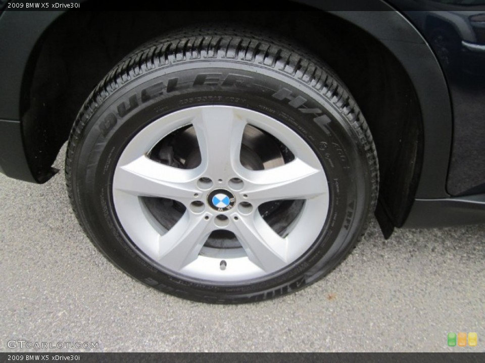 2009 BMW X5 xDrive30i Wheel and Tire Photo #60547654