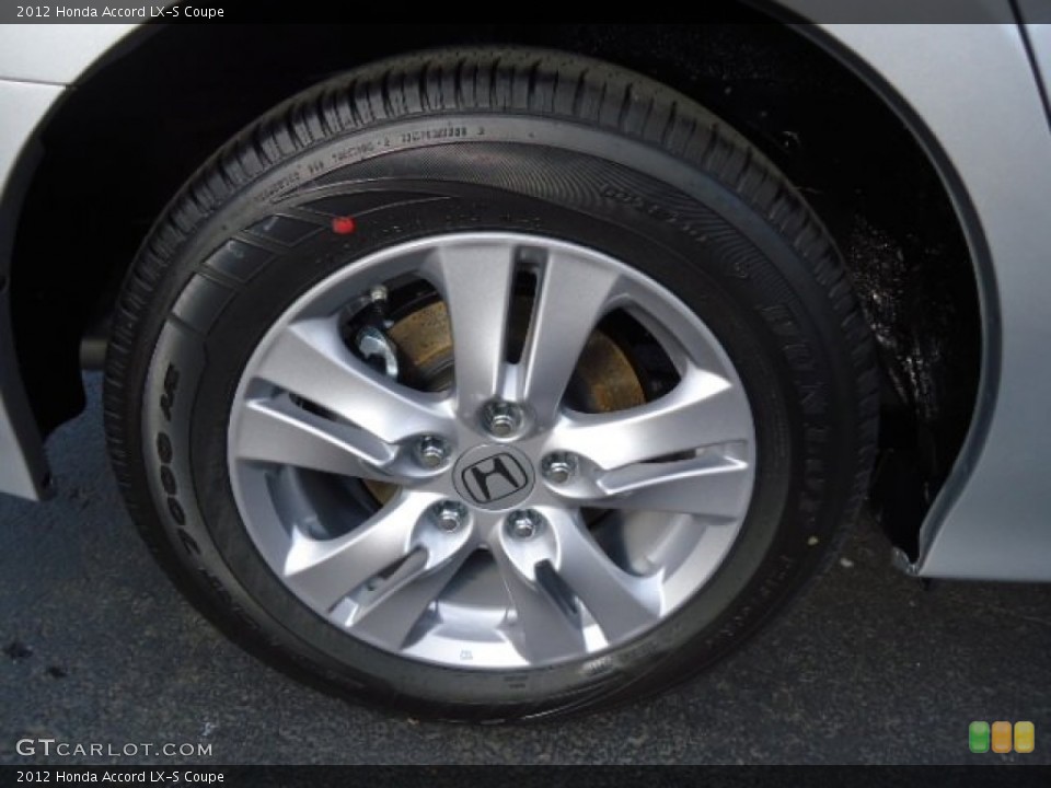 2012 Honda Accord LX-S Coupe Wheel and Tire Photo #60548475