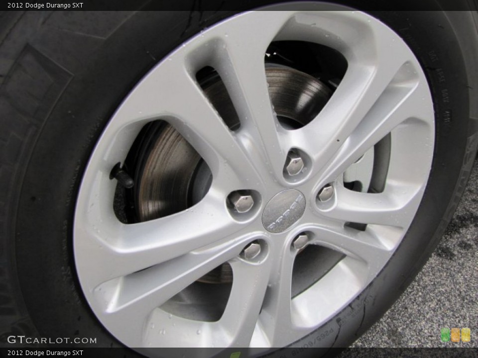 2012 Dodge Durango SXT Wheel and Tire Photo #60551424