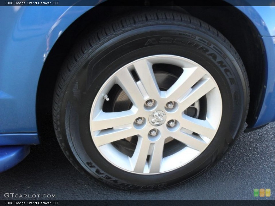 2008 Dodge Grand Caravan SXT Wheel and Tire Photo #60554451