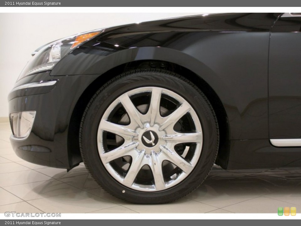 2011 Hyundai Equus Signature Wheel and Tire Photo #60564683