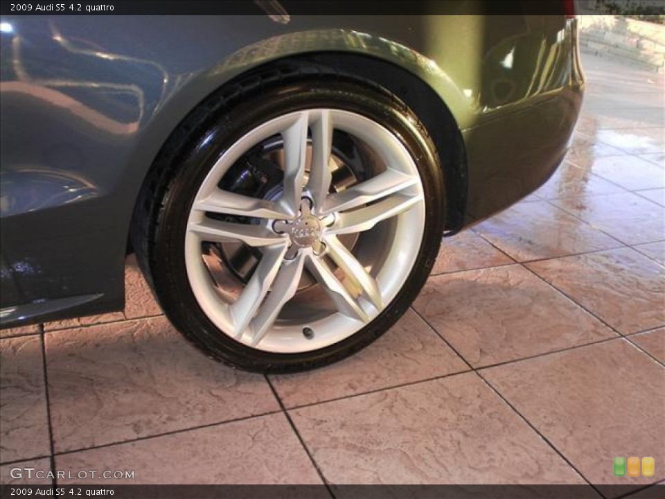 2009 Audi S5 4.2 quattro Wheel and Tire Photo #60564848