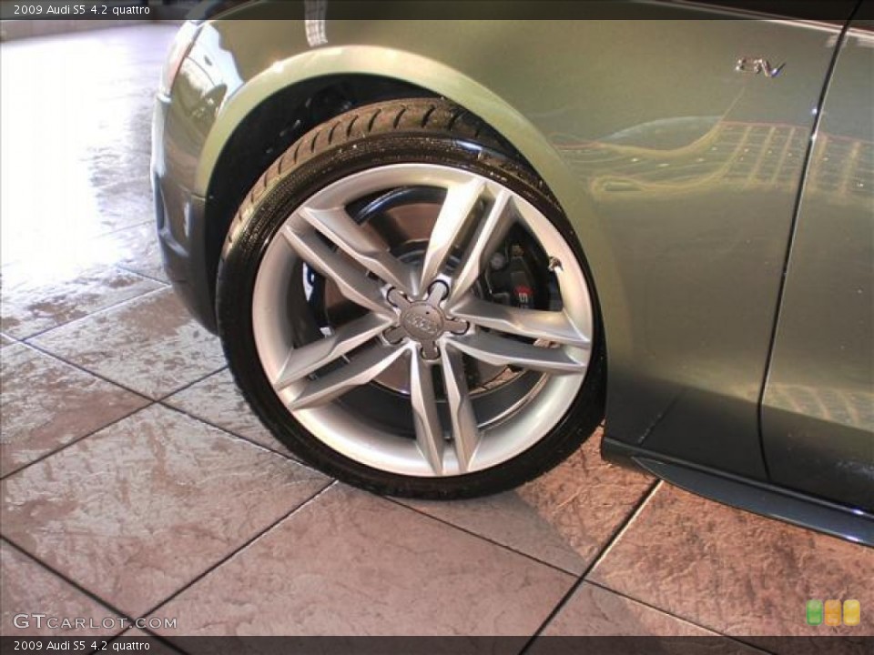 2009 Audi S5 4.2 quattro Wheel and Tire Photo #60564923