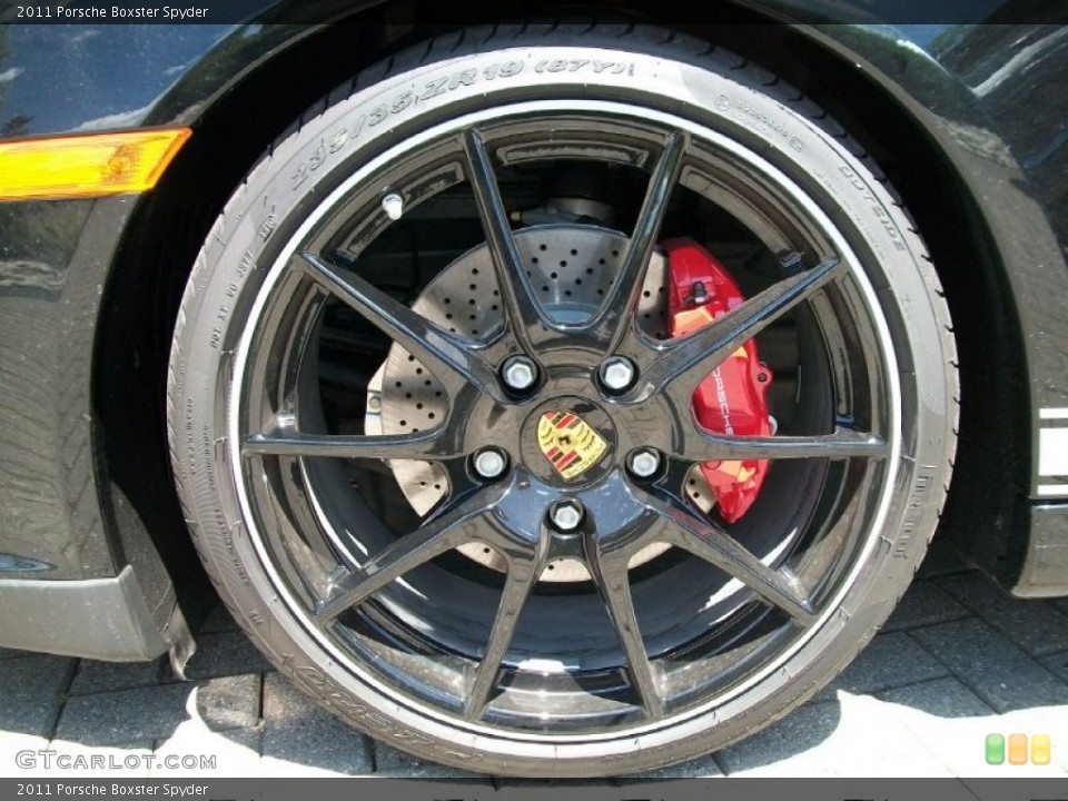 2011 Porsche Boxster Spyder Wheel and Tire Photo #60567398