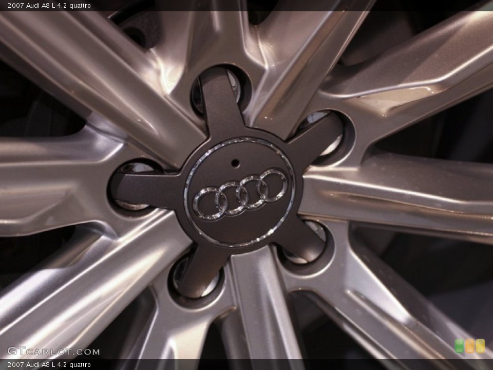 2007 Audi A8 L 4.2 quattro Wheel and Tire Photo #60569035