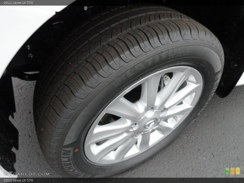 2011 Lexus LX Wheels and Tires