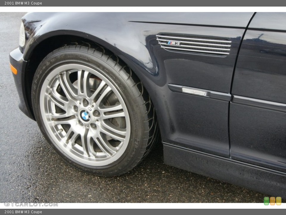 2001 BMW M3 Coupe Wheel and Tire Photo #60573766