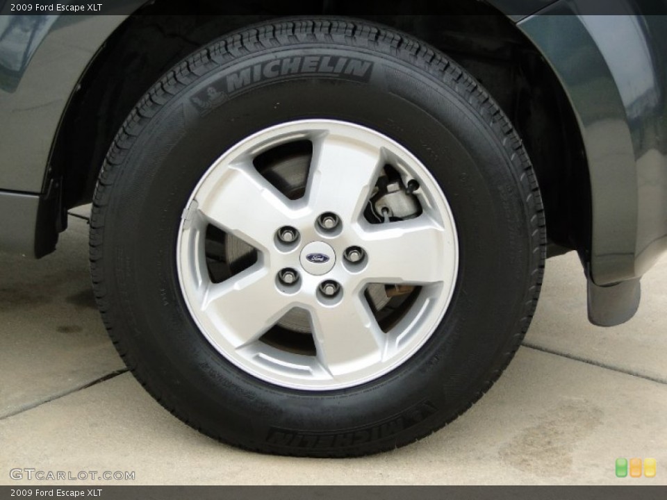 2009 Ford Escape XLT Wheel and Tire Photo #60582249