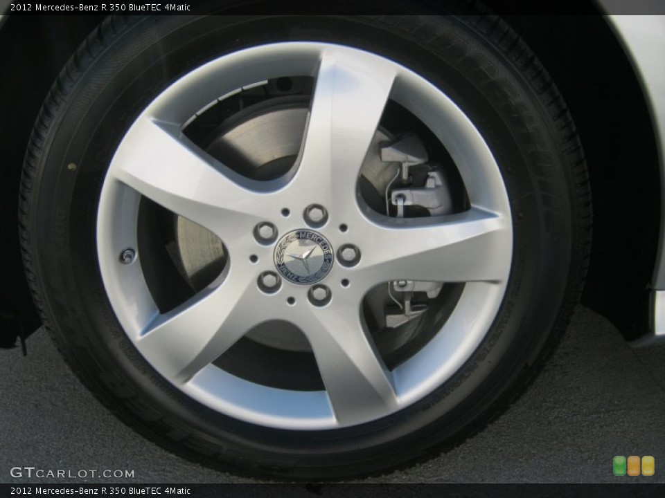 2012 Mercedes-Benz R 350 BlueTEC 4Matic Wheel and Tire Photo #60584632