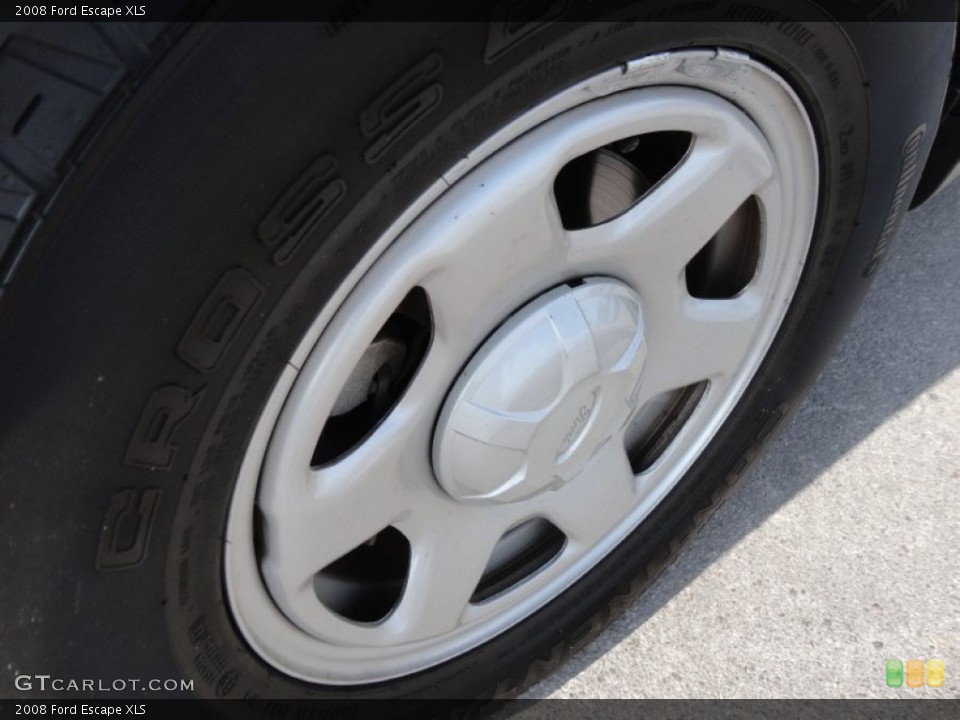 2008 Ford Escape XLS Wheel and Tire Photo #60587083