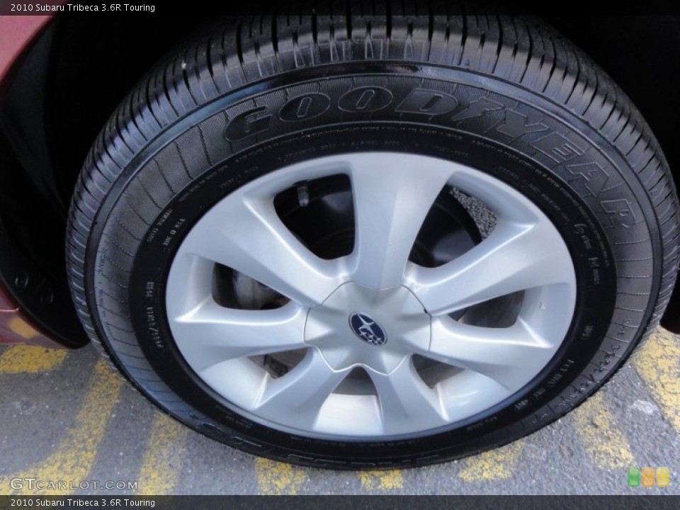 2010 Subaru Tribeca 3.6R Touring Wheel and Tire Photo #60588130