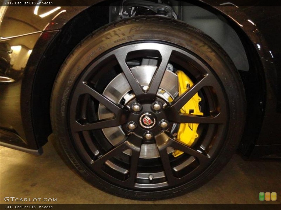 2012 Cadillac CTS -V Sedan Wheel and Tire Photo #60592320