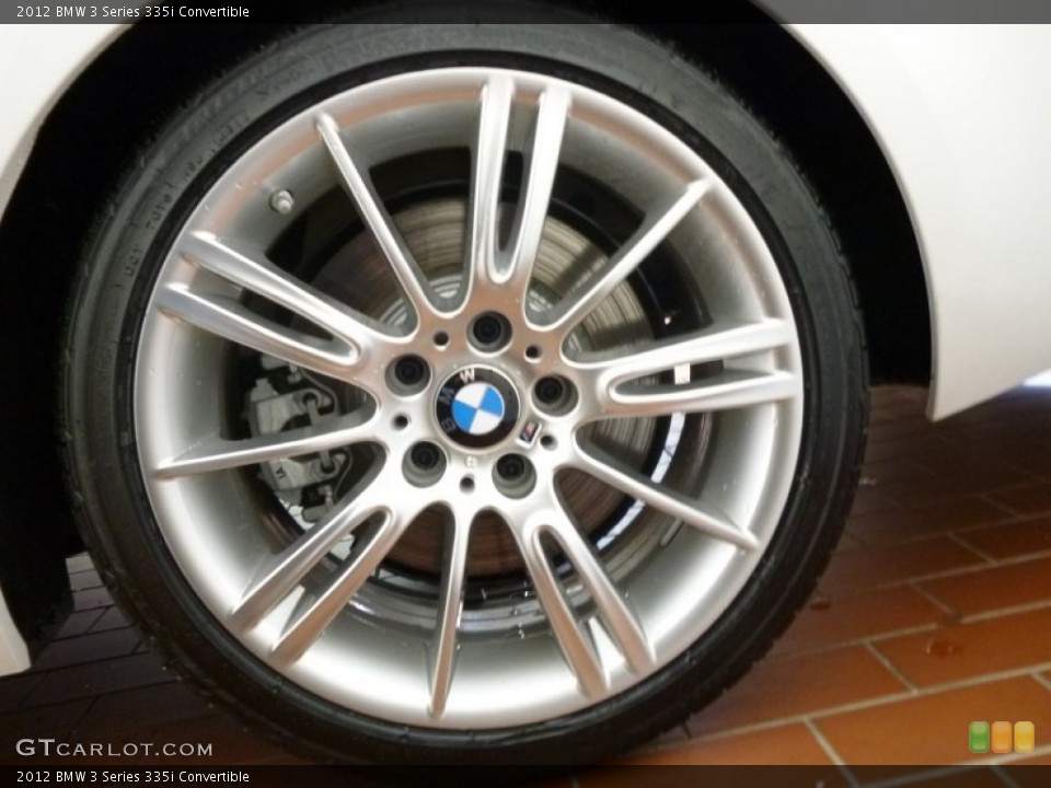 2012 BMW 3 Series 335i Convertible Wheel and Tire Photo #60592326