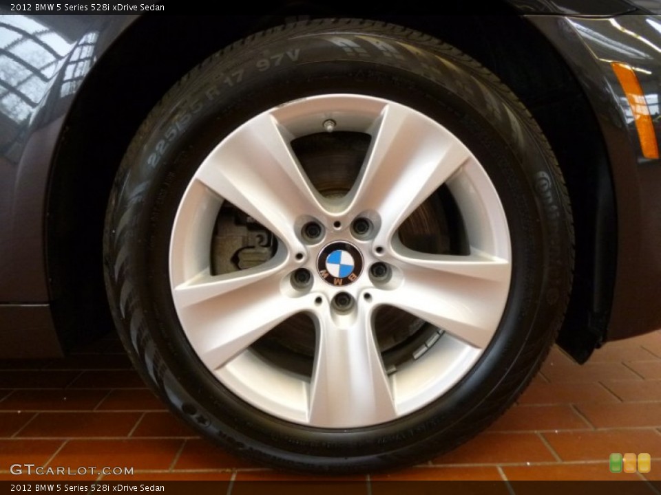2012 BMW 5 Series 528i xDrive Sedan Wheel and Tire Photo #60593533