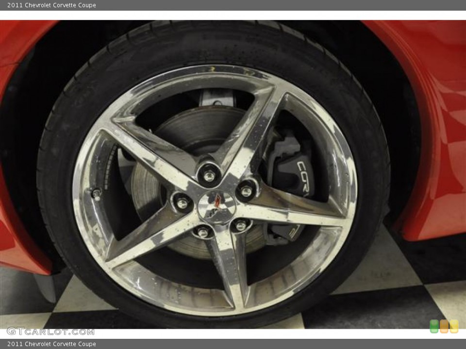 2011 Chevrolet Corvette Coupe Wheel and Tire Photo #60594006
