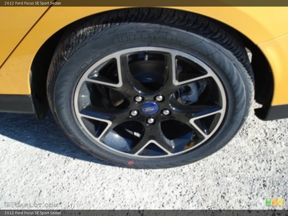 2012 Ford Focus SE Sport Sedan Wheel and Tire Photo #60597162
