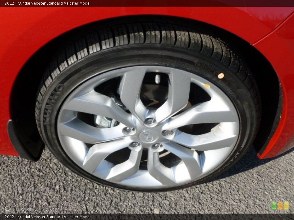 2012 Hyundai Veloster  Wheel and Tire Photo #60607615