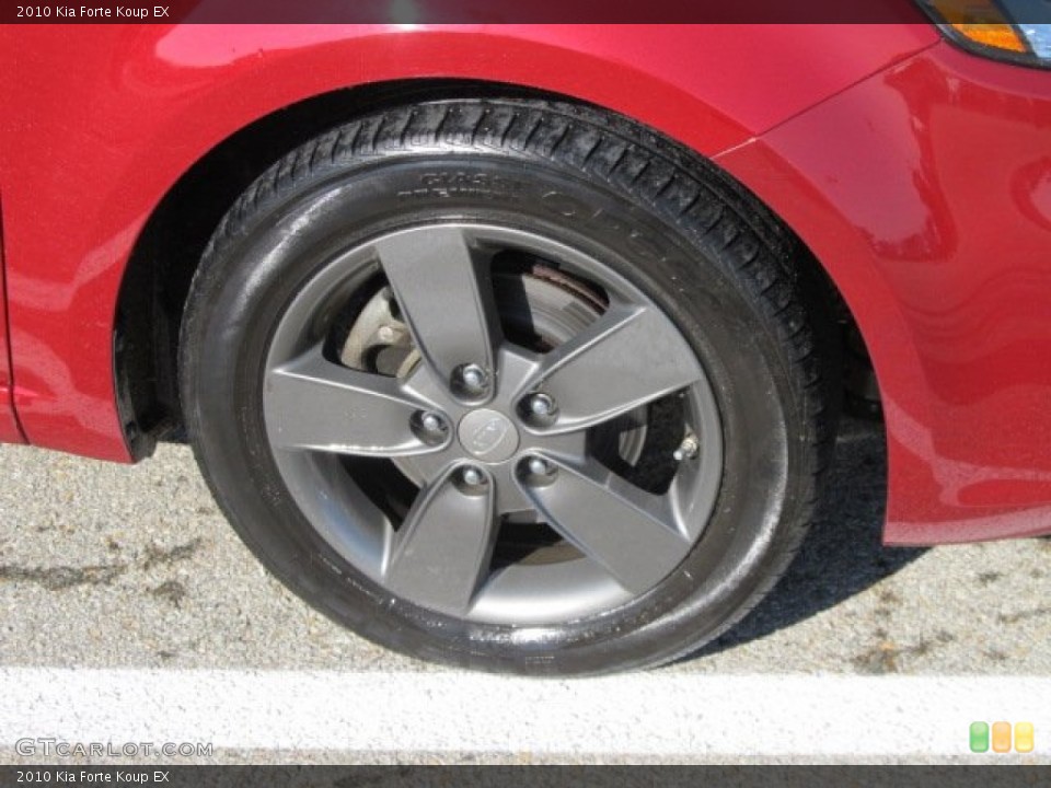 2010 Kia Forte Koup EX Wheel and Tire Photo #60610593