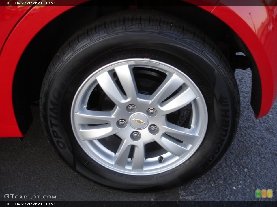 2012 Chevrolet Sonic LT Hatch Wheel and Tire Photo #60612299