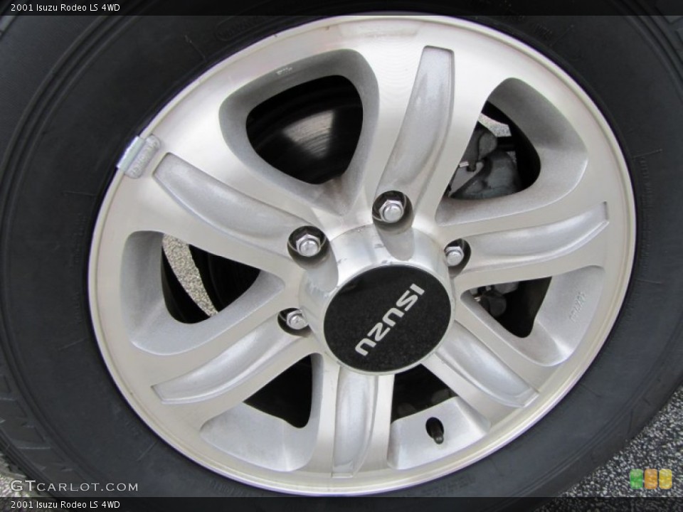 2001 Isuzu Rodeo LS 4WD Wheel and Tire Photo #60612431