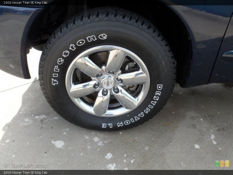 2009 Nissan Titan SE King Cab Wheel and Tire Photo #60619331