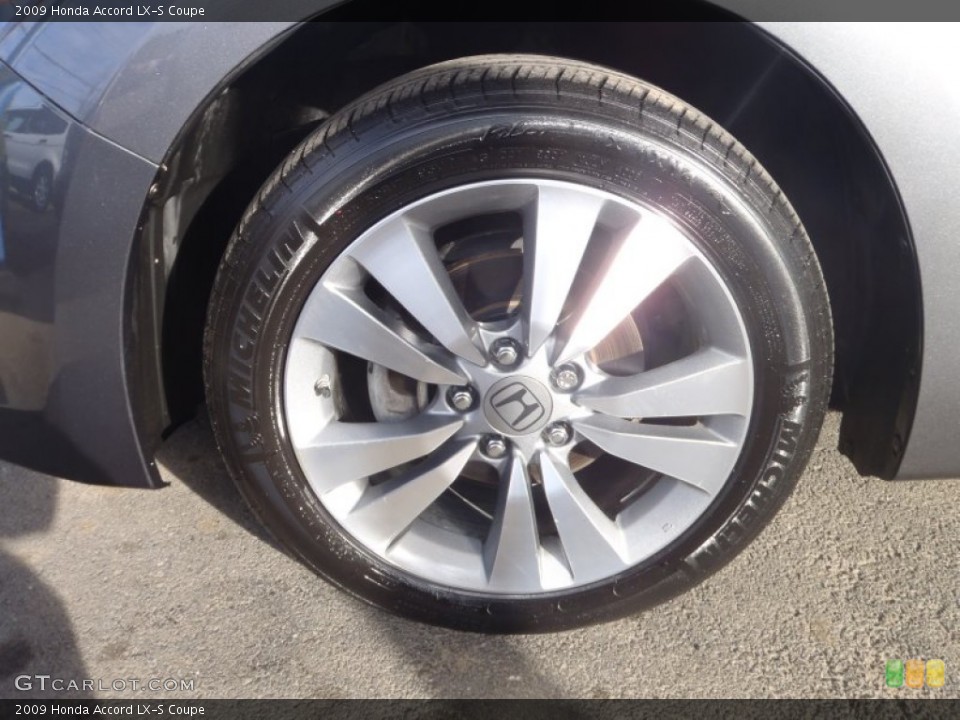 2009 Honda Accord LX-S Coupe Wheel and Tire Photo #60630700