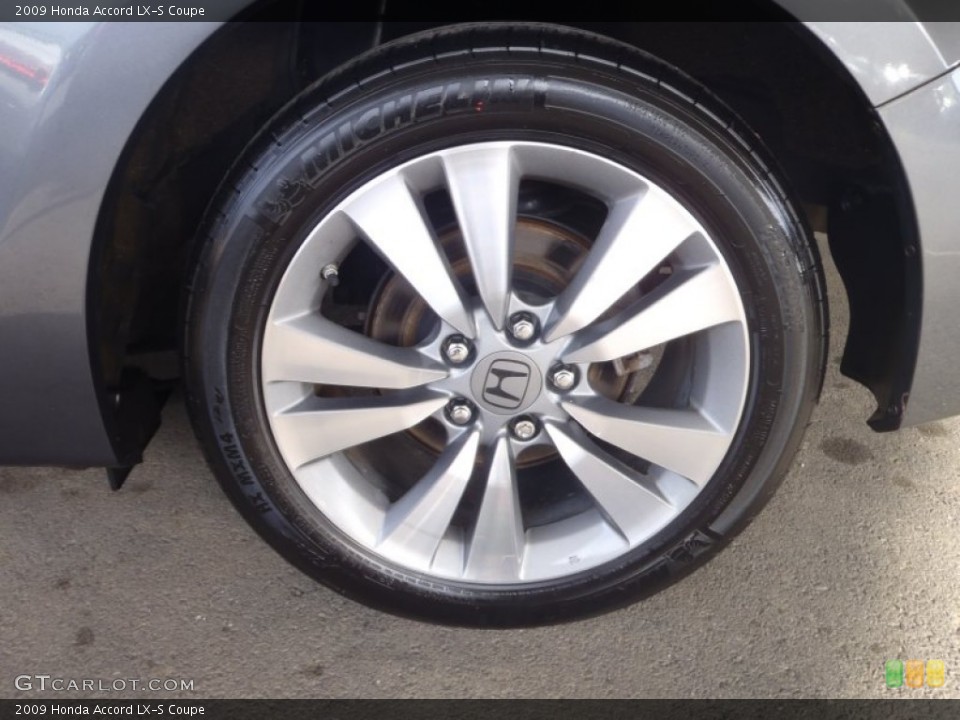 2009 Honda Accord LX-S Coupe Wheel and Tire Photo #60630709
