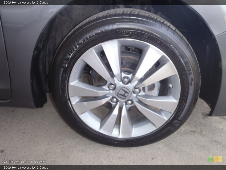 2009 Honda Accord LX-S Coupe Wheel and Tire Photo #60630726