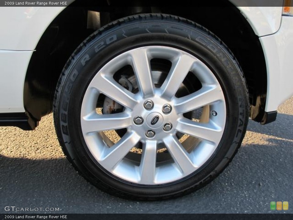 2009 Land Rover Range Rover HSE Wheel and Tire Photo #60634460