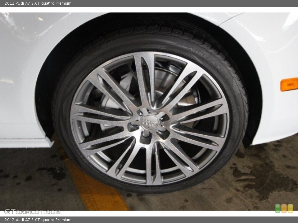 2012 Audi A7 3.0T quattro Premium Wheel and Tire Photo #60636947