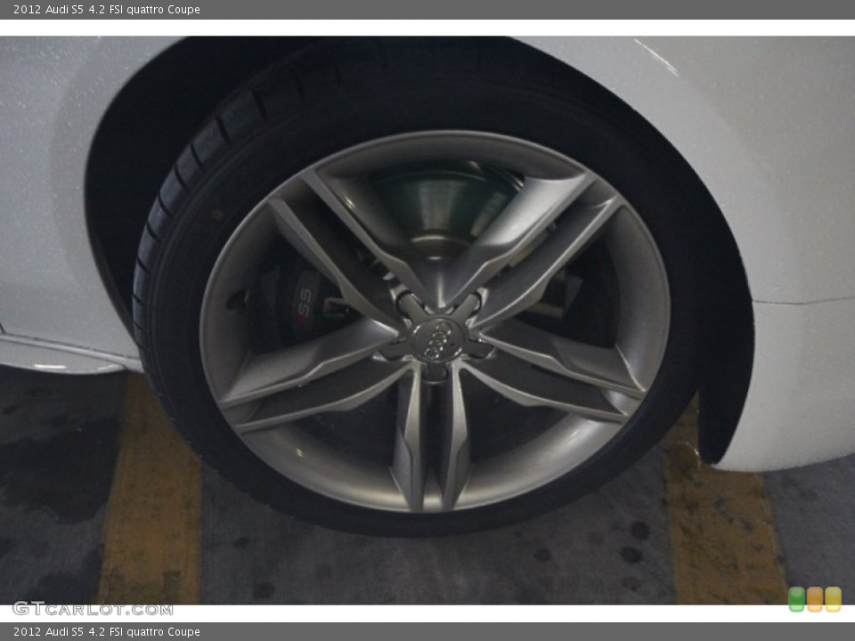 2012 Audi S5 4.2 FSI quattro Coupe Wheel and Tire Photo #60639139
