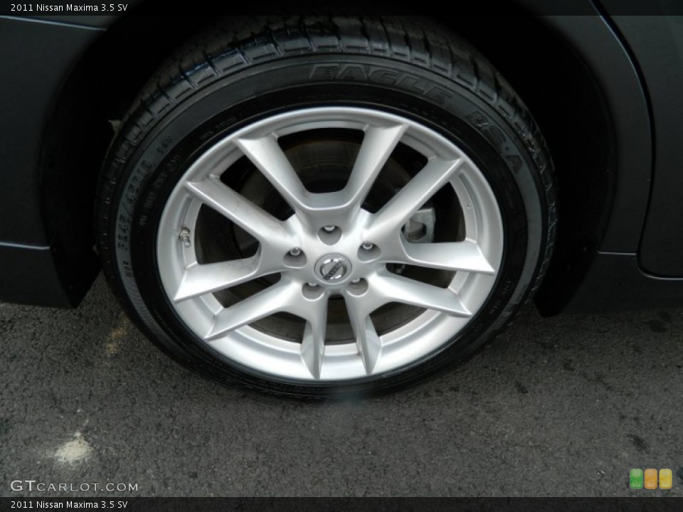 2011 Nissan Maxima 3.5 SV Wheel and Tire Photo #60639365