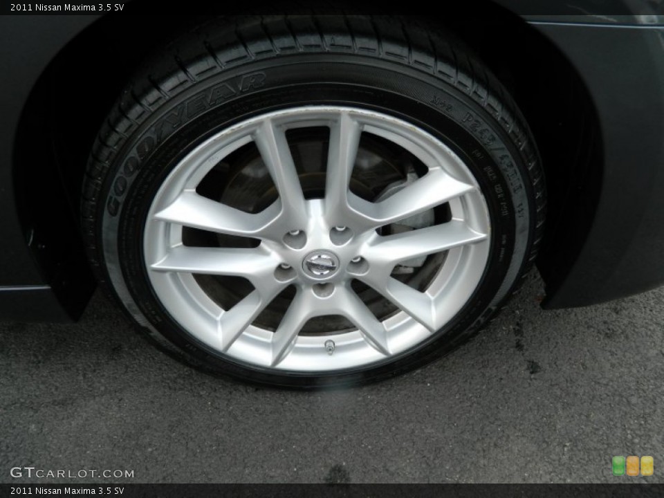 2011 Nissan Maxima 3.5 SV Wheel and Tire Photo #60639376