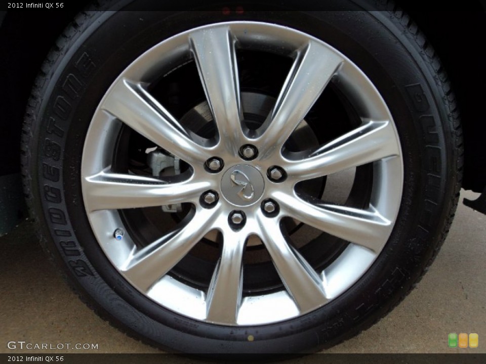 2012 Infiniti QX 56 Wheel and Tire Photo #60641407
