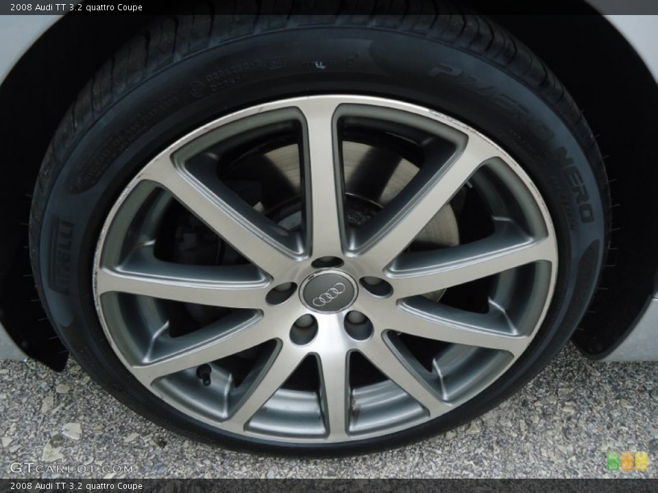 2008 Audi TT 3.2 quattro Coupe Wheel and Tire Photo #60650165