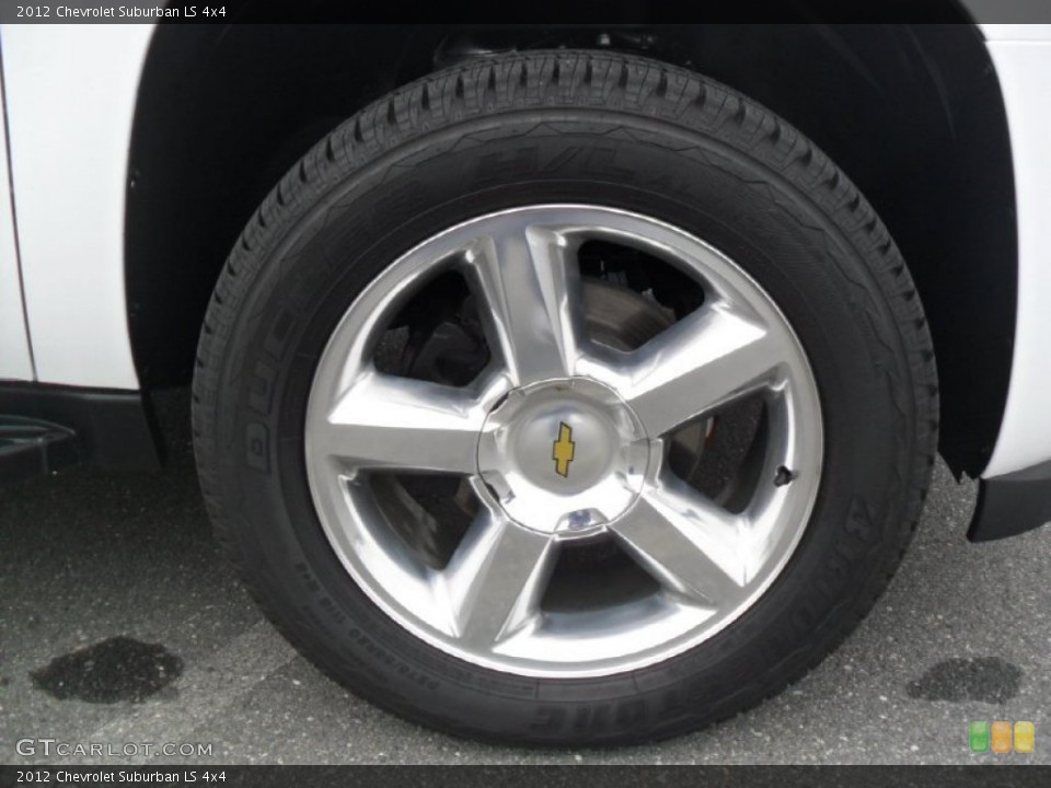 2012 Chevrolet Suburban LS 4x4 Wheel and Tire Photo #60660168