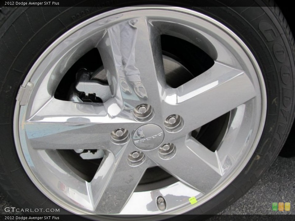 2012 Dodge Avenger SXT Plus Wheel and Tire Photo #60666682