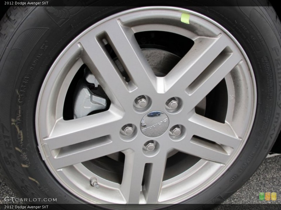 2012 Dodge Avenger SXT Wheel and Tire Photo #60666791