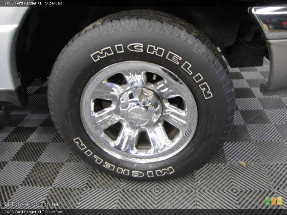 2003 Ford Ranger XLT SuperCab Wheel and Tire Photo #60671870