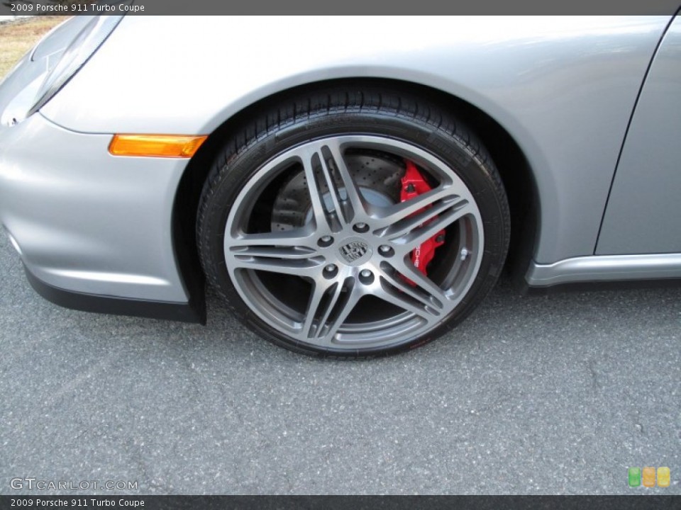 2009 Porsche 911 Turbo Coupe Wheel and Tire Photo #60678077