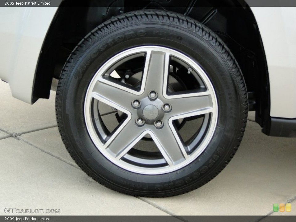 2009 Jeep Patriot Limited Wheel and Tire Photo #60686039