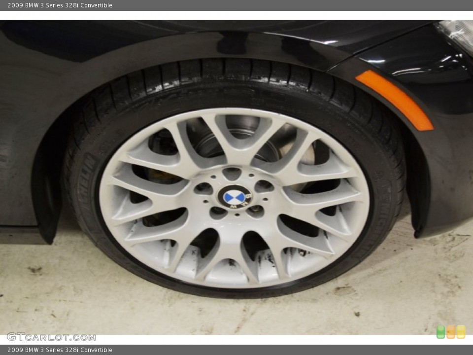 2009 BMW 3 Series 328i Convertible Wheel and Tire Photo #60690551
