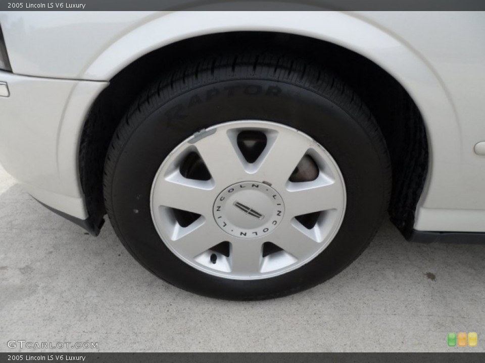 2005 Lincoln LS V6 Luxury Wheel and Tire Photo #60692759
