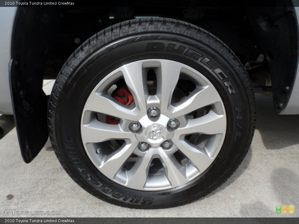 2010 Toyota Tundra Limited CrewMax Wheel and Tire Photo #60694391