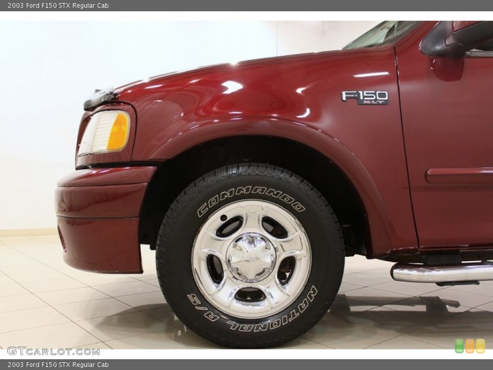 2003 Ford F150 STX Regular Cab Wheel and Tire Photo #60697871