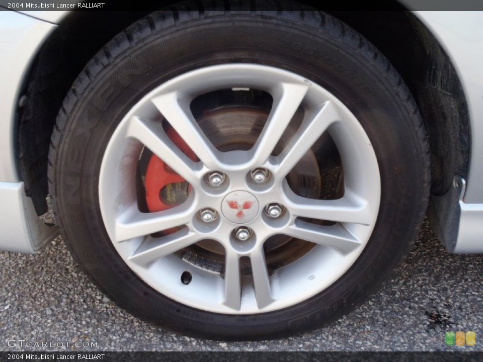 2004 Mitsubishi Lancer RALLIART Wheel and Tire Photo #60699757