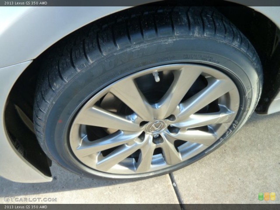 2013 Lexus GS 350 AWD Wheel and Tire Photo #60704311